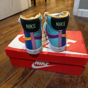 Nike Kids Multicolor High-Top Sneakers